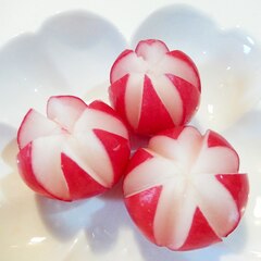 ラディッシュの飾り切り レシピ 作り方 By Liqueur 楽天レシピ ラディッシュの飾り切り レシピ 作り方 By Liqueur 楽天レシピ